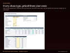 Cleaning pricing calculator sheet pricing six types of clean from your costs