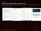 Cleaning service agreement, intake form, checklist and AI prompt pack pages